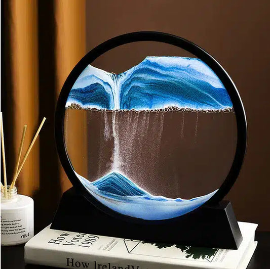 7-Inch Sand Lamp: Dynamic 3D Sandscapes in Motion