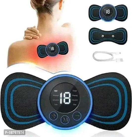 EMS BUTTERFLY NECK RECHARGEABLE MASSAGER
